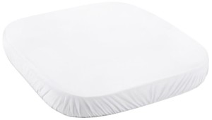 WALDIN prześcieradło bawełniane 73 x 73 cm | 7w1 | Białe