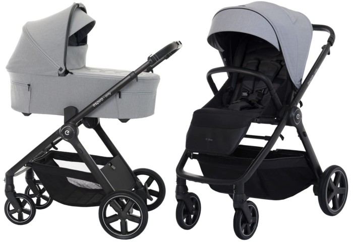 ESPIRO ONLY wózek dziecięcy 2w1 | 407 Monument Gray | kolekcja 2025