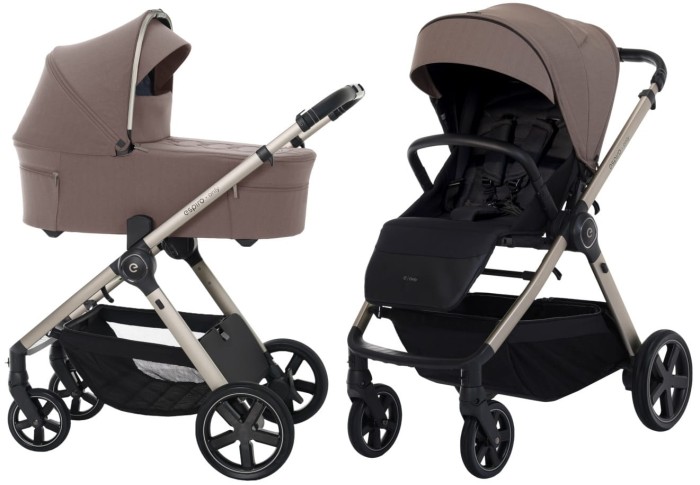ESPIRO ONLY wózek dziecięcy 2w1 | 408 Nude Brown | kolekcja 2025