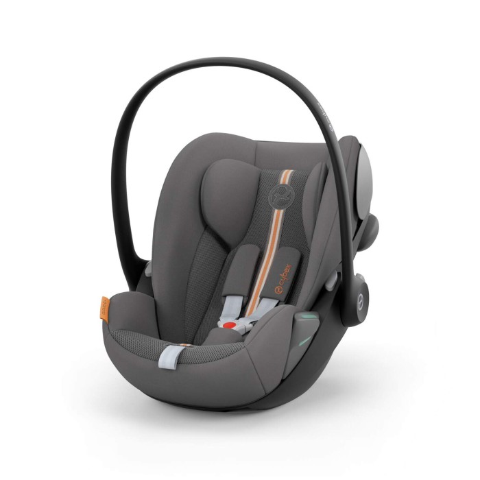 CYBEX fotelik dla noworodka Cloud G i-Size | Lava Grey Plus | Baza ISOFIX