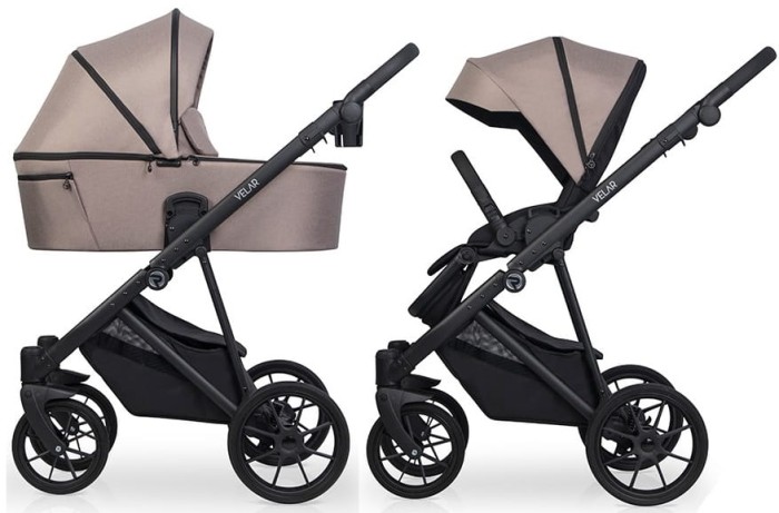RIKO VELAR wózek głęboko-spacerowy 2w1 | Sand