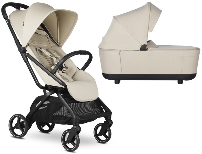 EASYWALKER ROCKEY M wózek dziecięcy 2w1 | Bright Taupe