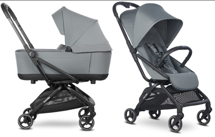 EASYWALKER ROCKEY S wózek dziecięcy 2w1 | Smooth Grey