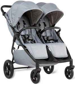 MAST M.TWIN X bliźniaczy wózek spacerowy z regulowaną rączką | koła light | Glacier Lake