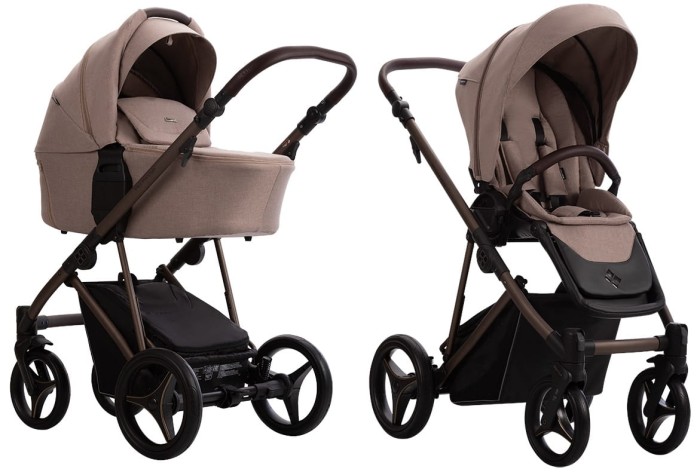 BEBETTO PELPASSO wózek dziecięcy 2w1 | 02 Choco