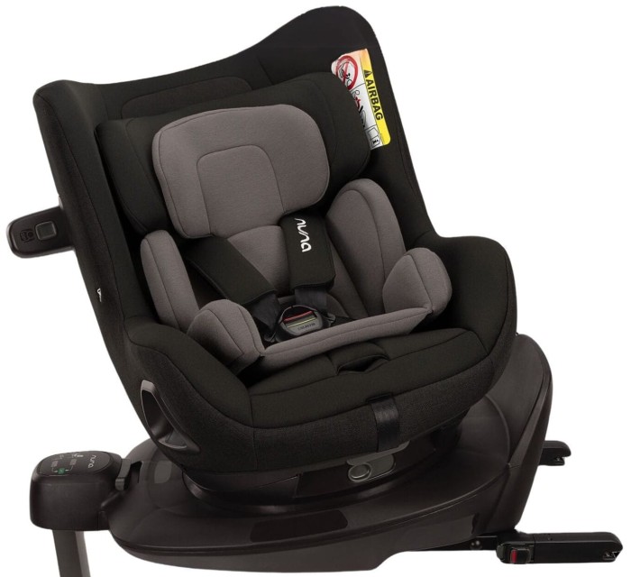 NUNA PRUU fotelik obrotowy  40-105 cm | Caviar