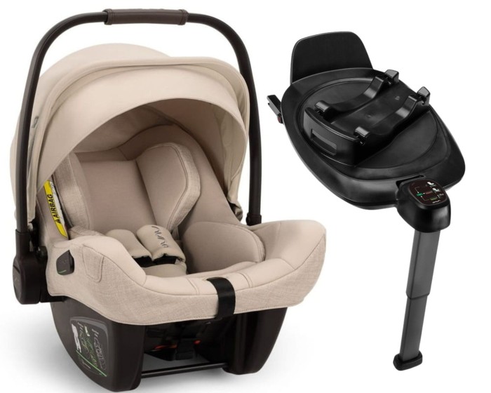 NUNA PIPA NEXT fotelik dla noworodka | Biscotti | Baza ISOFIX