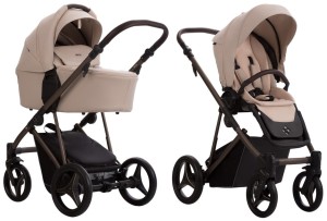 BEBETTO PELPASSO PRO wózek dziecięcy 2w1 | 02 Choco