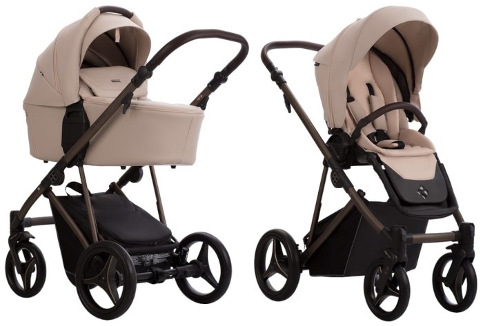 BEBETTO PELPASSO PRO wózek dziecięcy 2w1 | 02 Choco