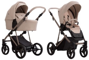 BEBETTO PELPASSO PRO wózek dziecięcy 2w1 | 02 Kaszmir