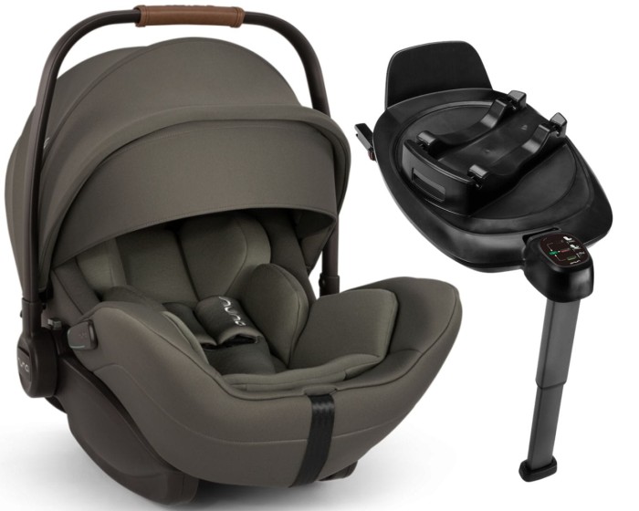NUNA ARRA FLEX fotelik dla noworodka | Pine  | baza ISOFIX