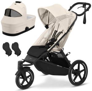CYBEX Avi Spin wózek biegowy 2w1 | terenowy | Seashell Beige