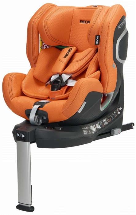 RECARO XENON 1 KID fotelik obrotowy 61-125 cm | Vibrant Orange
