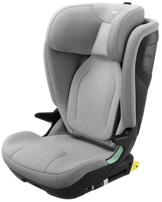THULE PALM fotelik dla starszaka 100-150 cm | Mid Grey