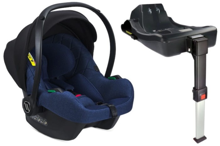 AVIONAUT COSMO AIRFLOW fotelik 40-87 cm + BAZA DOCK 2 | Navy