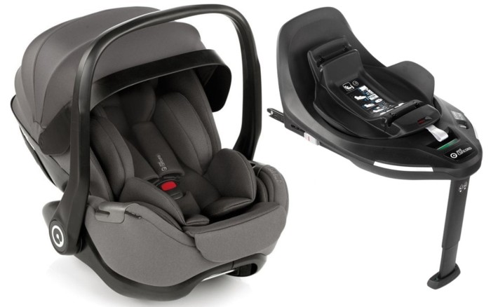JANE CONCORD KOMBIBABY fotelik dla noworodka z bazą ISOFIX | Mars Gray