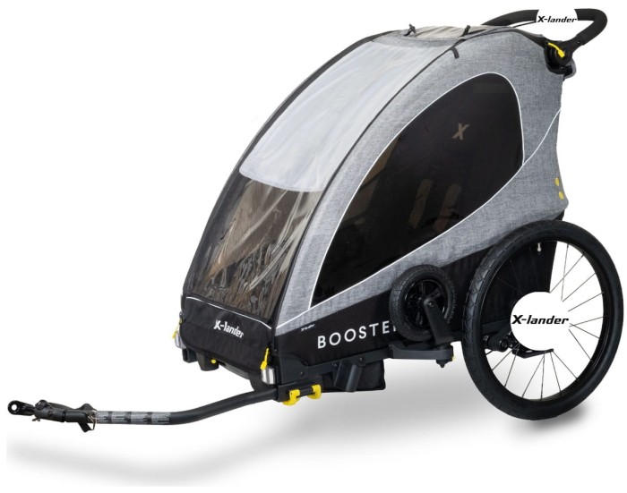 X-LANDER Booster 1 FUN Przyczepka rowerowa | Grey