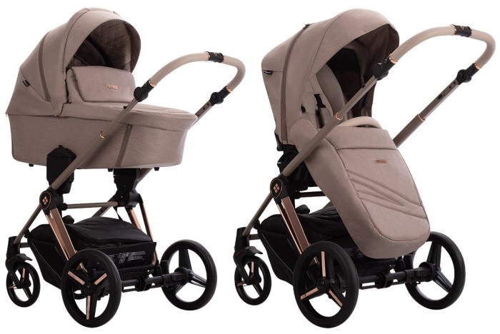 BEBETTO MONTI Premium Class | Wózek 2w1 | 08 Kaszmir