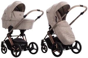 BEBETTO MONTI Premium Class | Wózek 2w1 | 11 Kaszmir