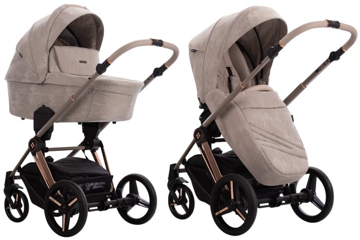 BEBETTO MONTI Premium Class | Wózek 2w1 | 11 Kaszmir