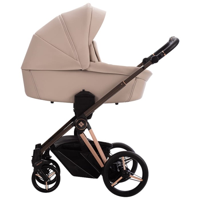 Bebetto Monti Premium Class Pro Wózek 2w1 04 Choco -  4