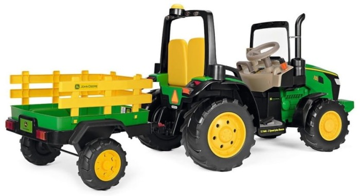 Peg Perego John Deere Dual Force 12V - Traktor z przyczepką - 3