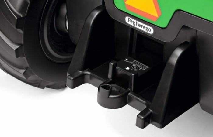 Peg Perego John Deere Dual Force 12V - Traktor z przyczepką - 10