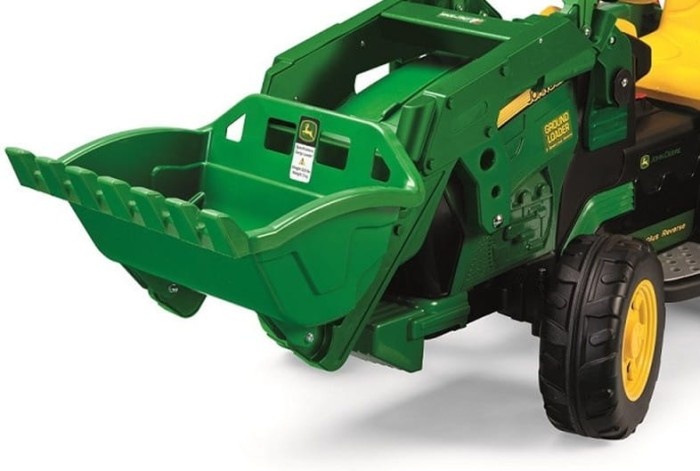 PegPerego John Deere Ground Loader Koparka 12V - 1