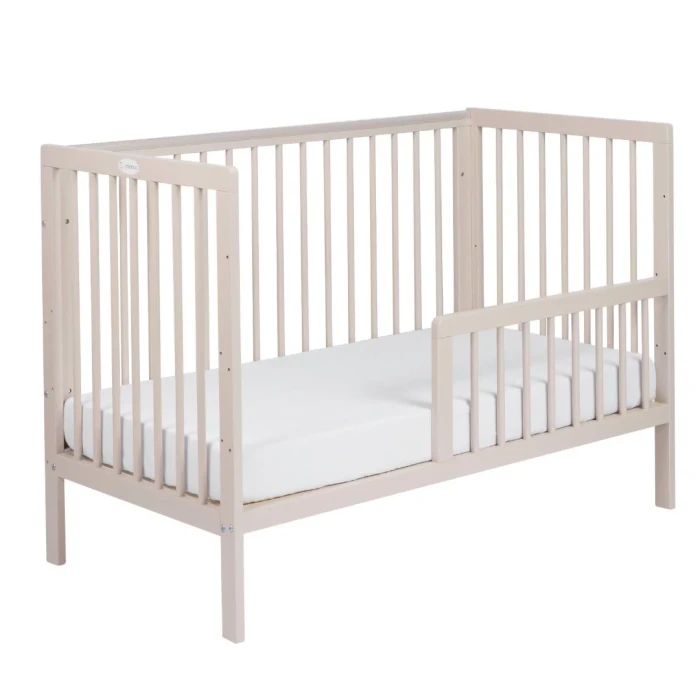 Yoonco TIMIO z barierką beż dla starszego dziecka.webp