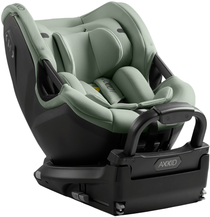 AXKID SPINKID 2 fotelik obrotowy RWF 40-105 cm | Nordic Bloom Green