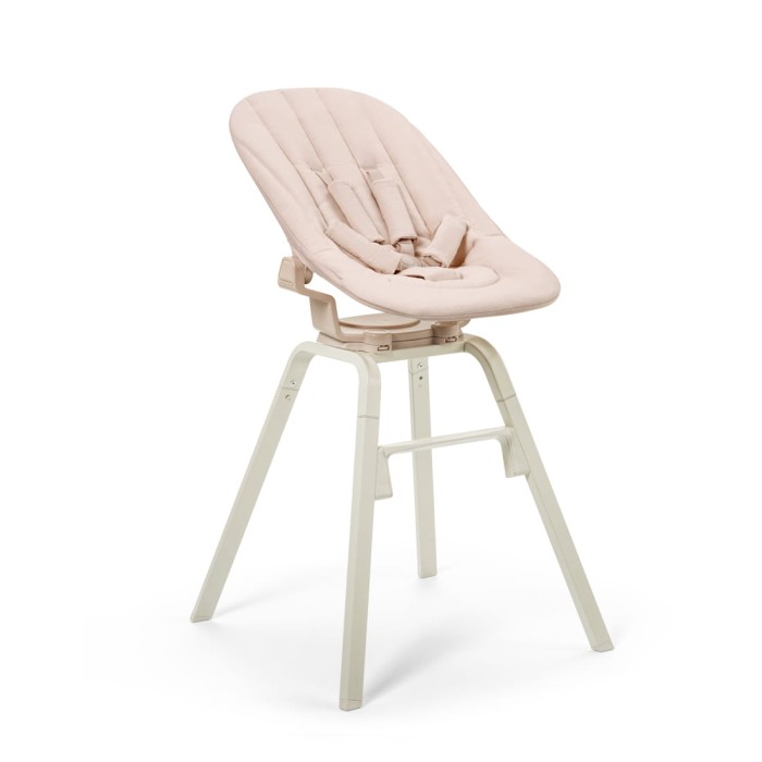 Elodie Details - Leżaczek dla noworodka Powder Pink na krzesełku GRACE, .jpg