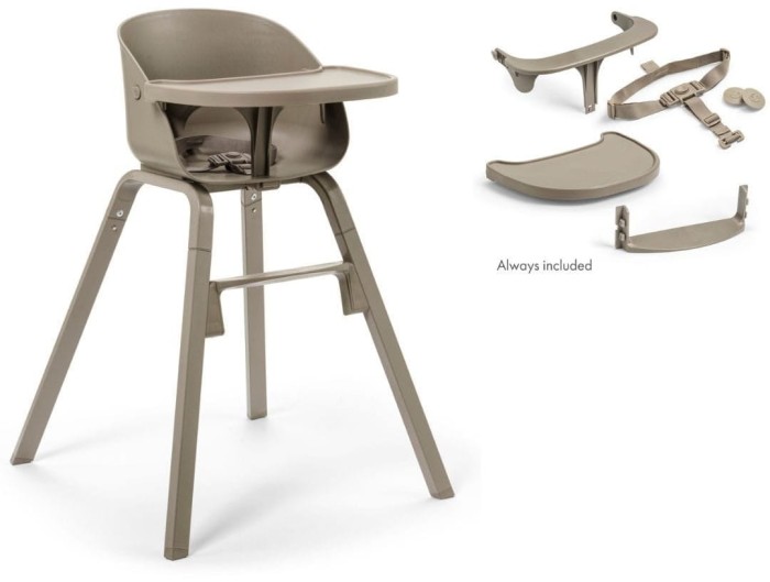 ELODIE DETAILS GRACE krzesełko do karmienia 3w1 | Tender Taupe
