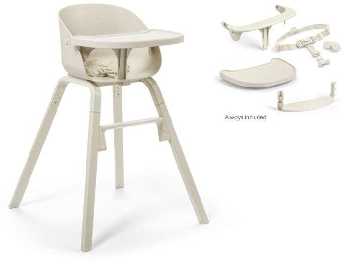 ELODIE DETAILS GRACE krzesełko do karmienia 3w1 | Vanilla White