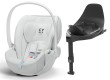 CYBEX CLOUD T i-Size fotelik dla noworodka z bazą ISOFIX| Urban Mobility White
