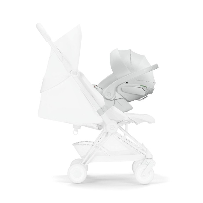 CYBEX CLOUD T i-Size fotelik dla niemowląt z opcją montażu na wózki | Urban Mobility White