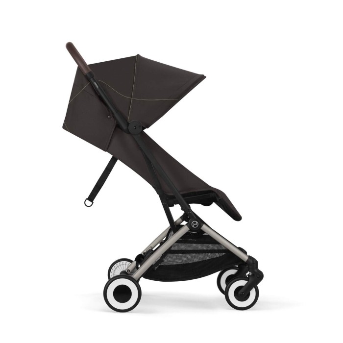 cybex orfeo wózek spacerowy mały po złożeniu  Chocolate Brown