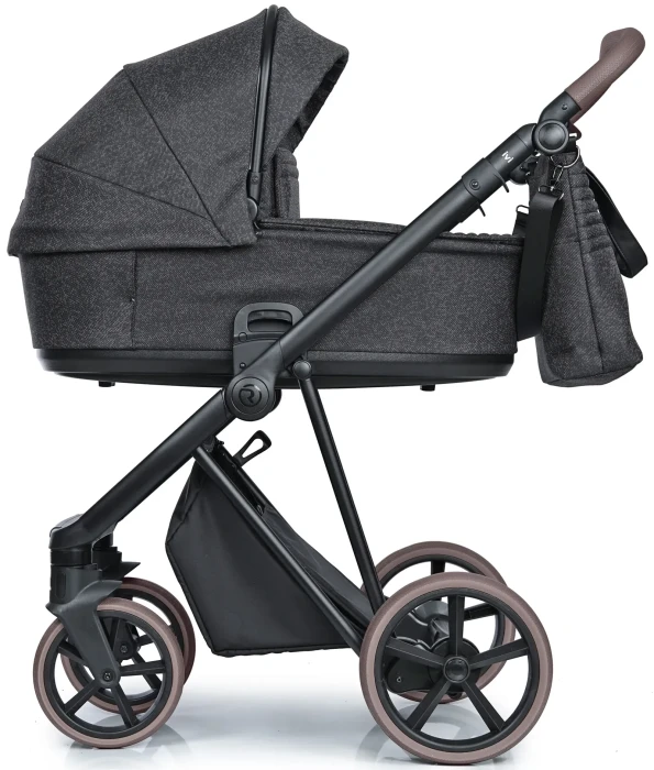 ROAN IVI 2.0 Vintage Collection wózek dziecięcy 2w1 | Pixel Dark