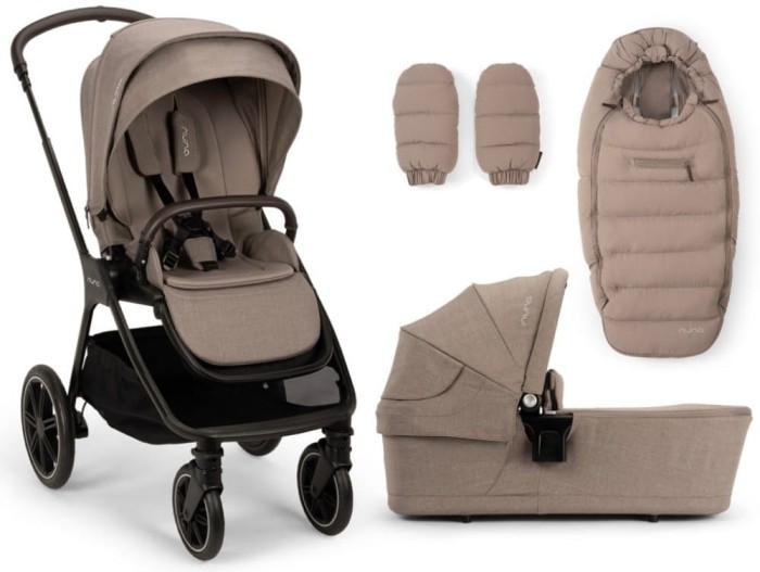 NUNA TRIV LX  wózek głęboko spacerowy 2w1 | All-Season Cedar