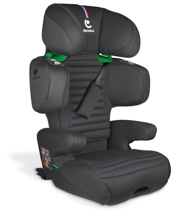 RENOLUX RENOFIX 2 fotelik dla dzieci 100-150 cm | Quartz