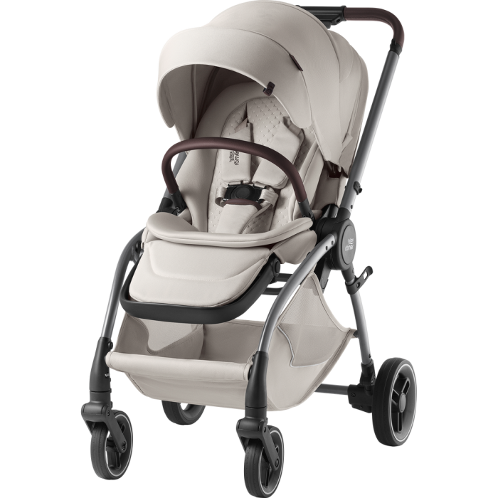 Britax Romer Rio 2w1 wózek spacerowy przodem do kierunku jazdy – Soft Taupe