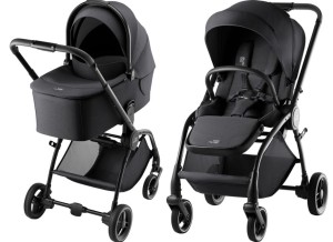 BRITAX RÖMER Rio 2w1 wózek dziecięcy | Carbon Black
