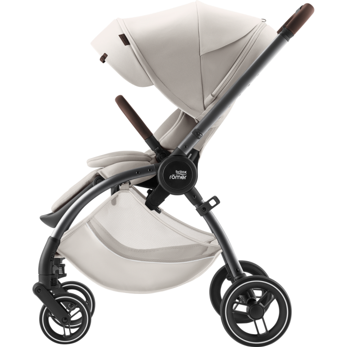 Britax Romer wózek spacerowy Rio kolor Soft Taupe – spacerówka przodem do kierunku jazdy