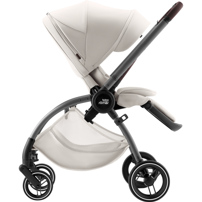 Britax Romer wózek spacerowy Rio kolor Soft Taupe – spacerówka tyłem do kierunku jazdy