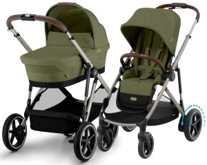 CYBEX e-Gazelle S elektryczny wózek 2w1 | Moss Green