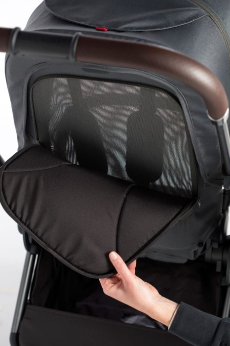 Wózek spacerowy MAST Swiss Design M6x Volcanic Ash panel wentylacyjnym