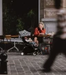 stokke yoyo 3 - tapicerka zebra - wózek wykorzystywany w mieście