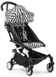 Wózek spacerowy Stokke Yoyo 3 biały stelaż i tapicerka zebra