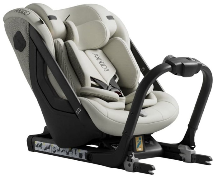 AXKID ONE 3+ fotelik RWF 40-125 cm | Beachgrass Beige