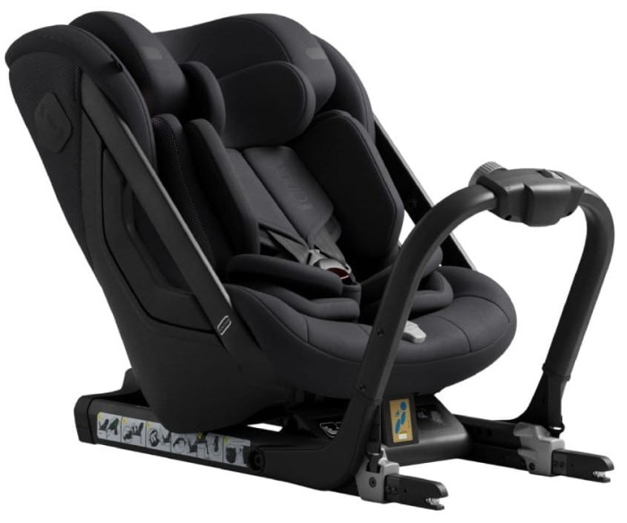 AXKID ONE 3+ fotelik RWF 40-125 cm | Coastal Storm Black