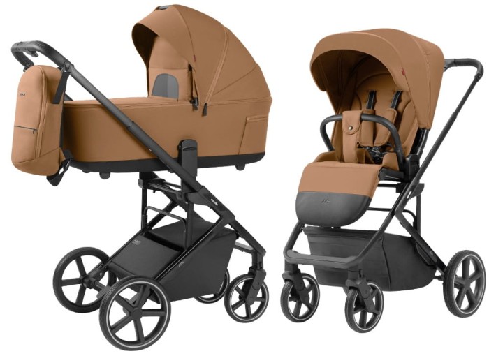 CARRELLO ALFA CRL-6522 Wózek głęboko-spacerowy | Honey Beige